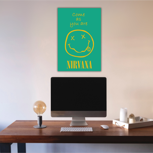 Nirvana Music Band Poster Frame American Rock Band Artwork Framed Posters Canvas Paintings with Photo Frames for wall decor restraunt cafe Livingroom Dining hall Bedroom & Office Wall Decoration, nirvana poster, nirvana poster vintage, nirvana posters for sale, nirvana poster black & white, nirvana band posters, nirvana the band the show poster, nirvana wall poster, nirvana wallpaper, nirvana wallpaper 4k,  nirvana wall art, nirvana wall frame, nirvana wall frame poster, nirvana wall framed picture