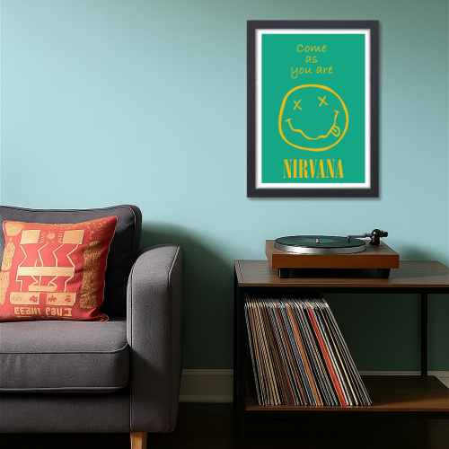 nirvana wall framed Art, nirvana frame, nirvana framed poster, nirvana framed picture, nirvana framed vinyl, nirvana framework, nirvana framed print, nirvana framed art, singers posters design, posters for wall posters for room decor, posters for bedroom, posters for wall decor, posters for room aesthetic, singers poster, singers posters for room, Nirvana Music Band Poster Frame American Rock Band Artwork Framed Posters Canvas Paintings with Photo Frames for wall decor restraunt cafe Livingroom Dining hall 