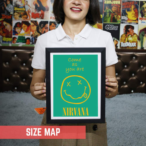nirvana wall framed Art, nirvana frame, nirvana framed poster, nirvana framed picture, nirvana framed vinyl, nirvana framework, nirvana framed print, nirvana framed art, singers posters design, posters for wall posters for room decor, posters for bedroom, posters for wall decor, posters for room aesthetic, singers poster, singers posters for room, Nirvana Music Band Poster Frame American Rock Band Artwork Framed Posters Canvas Paintings with Photo Frames for wall decor restraunt cafe Livingroom Dining hall 