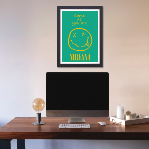 nirvana wall framed Art, nirvana frame, nirvana framed poster, nirvana framed picture, nirvana framed vinyl, nirvana framework, nirvana framed print, nirvana framed art, singers posters design, posters for wall posters for room decor, posters for bedroom, posters for wall decor, posters for room aesthetic, singers poster, singers posters for room, Nirvana Music Band Poster Frame American Rock Band Artwork Framed Posters Canvas Paintings with Photo Frames for wall decor restraunt cafe Livingroom Dining hall 