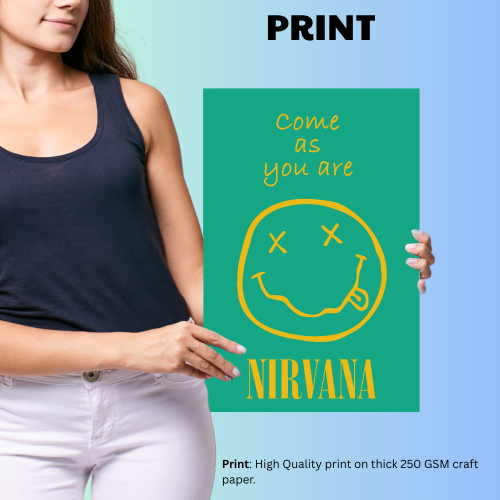 Nirvana Music Band Poster Frame American Rock Band Artwork Framed Posters Canvas Paintings with Photo Frames for wall decor restraunt cafe Livingroom Dining hall Bedroom & Office Wall Decoration, nirvana poster, nirvana poster vintage, nirvana posters for sale, nirvana poster black & white, nirvana band posters, nirvana the band the show poster, nirvana wall poster, nirvana wallpaper, nirvana wallpaper 4k,  nirvana wall art, nirvana wall frame, nirvana wall frame poster, nirvana wall framed picture