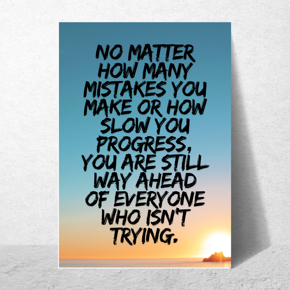 Motivational Quotes Poster Motivation Quote Posters Inspiring Lines Painting Stickers for Students & Study Room Library decoration Living room bedroom kitchen Dining hall & office wall decor (with framme or without frame)