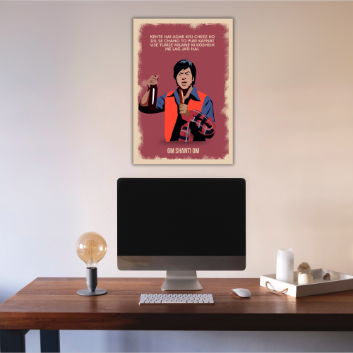 bollywood movie poster, bollywood movie posters for wall, bollywood movie poster design, bollywood movie poster prompt, bollywood movie poster collage, bollywood movies wall stckers, bollywood movies wall art, bollywood movies wall, bollywood movies wall posters, bollywood movies wall poster, Om Shanti Om Movie Frame Poster Movie Quote Wall Art Decor Photo Frames Poster Canvas For Bedroom Living Room Decoration Home Office wall Poster Gift, bollywood movies poster, bollywood movies poster hd, bollywood movi