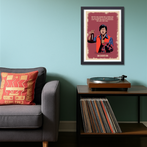 Om Shanti Om Movie Frame Poster Movie Quote Wall Art Decor Photo Frames Poster Canvas For Bedroom Living Room Decoration Home Office wall Poster Gift, bollywood movies poster, bollywood movies poster hd, bollywood movies poster images, bollywood movies poster 2025, bollywood movies poster hd wallpaper, bollywood movies poster 2024, bollywood movies poster design, bollywood movies poster 4k, bollywood movie poster, bollywood movie poster, bollywood movie posters for wall, bollywood movie poster design