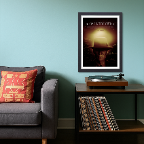 Oppenheimer Film Poster Frame Oscar Winning Thriller Movie Framed Posters Hollywood Movies Artwork Canvas Painting Photo Frames For Wall Decor Living Room Bedroom  Study Room Restraunt Cafe Office & Home Decoration, oppenheimer film poster, oppenheimer movie poster, oppenheimer movie poster 4k, oppenheimer movie poster hd, oppenheimer movie poster imdb, oppenheimer movie poster font, oppenheimer movie poster download, oppenheimer movie poster original, oppenheimer movie poster 24x26, oppenheimer posters