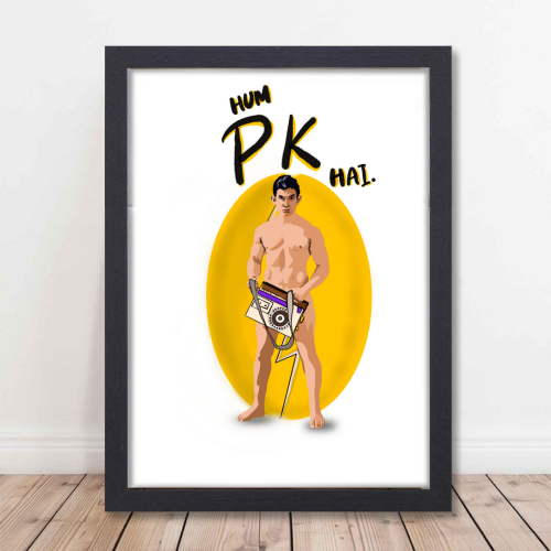 PK Movie Poster Frame Actor Amir Khan Framed Posters Bollywood Movies Artwork Canvas Painting Photo Frames for Wall Decor Bedroom Living Room Decoration Home Office Restraunt Cafe, pk poster, pk poster hd, pk poster app, pk poster design, pk poster maker, pk poster templet, pk poster copy, pk movie poster, pk movie poster images, pk movie poster hd, pk movie poster with radio, pk movie poster hd 4k, pk movie poster 4k, pk movie poster png, pk movie ka poster, aamir khan movie poster