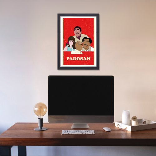 Padosan Movie Poster Frame Classic Movies Artwork Framed Posters Bollywood Canvas Painting Photo Frames for Wall Decor Bedroom Living Room Decoration Home Office walls Restraunt Cafe, padosan poster, padosan movie poster, padosan film poster, padosan photo, padosan movie photos, padosan movie pic, bollywood movies poster, bollywood movies poster hd, bollywood movies poster images, bollywood movies poster 2025, bollywood movies poster hd wallpaper, bollywood movies poster 2024, bollywood movies poster design