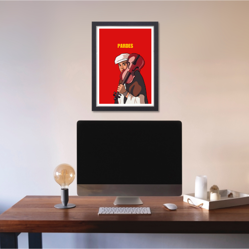 Pardes Movie Poster Frame Actor Shahrukh Khan Artwork Framed Posters Bollywood SRK Movies Canvas Painting Photo Frames For Wall Decor Bedroom Living Room Decoration Home Office Cafe Restraunt, pardes poster, pardes movie poster, pardes film poster, pardes  1997 poster, pardes poster hd, pardes movie wall poster, pardes movie wall poster hd, pardes movie wall painting, pardes movie wall painting poster, pardes movie wall painting design, pardes movie wall painting images, pardes movie wall frames