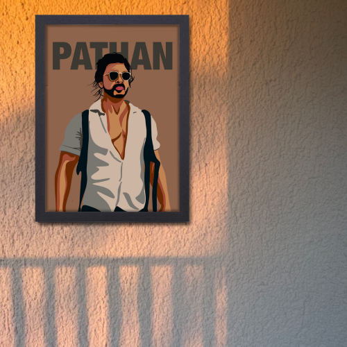 Pathaan Movie Poster Frame Actor Shahrukh Khan Movies Framed Posters Bollywood Artwork Canvas Painting Photo Frames for Wall Decor Bedroom Living room Dining Hall Kitchen Restraunt Cafe & Office Walls Art Decoration, pathan movie poster, pathan movie poster hd, pathan movie poster hd, pathan movie poster hd 4k, srk pathan movie poster, pathan poster, pathan poster hd, pathan poster design,  pathan poster hd wallpaper, srk devdas poster, srk movie poster, srk movie poster hd, shahrukh khan movie poster