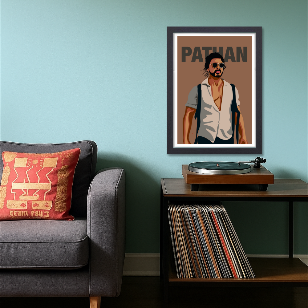 Pathaan Movie Poster Frame Actor Shahrukh Khan Movies Framed Posters Bollywood Artwork Canvas Painting Photo Frames for Wall Decor Bedroom Living room Dining Hall Kitchen Restraunt Cafe & Office Walls Art Decoration, pathan movie poster, pathan movie poster hd, pathan movie poster hd, pathan movie poster hd 4k, srk pathan movie poster, pathan poster, pathan poster hd, pathan poster design,  pathan poster hd wallpaper, srk devdas poster, srk movie poster, srk movie poster hd, shahrukh khan movie poster