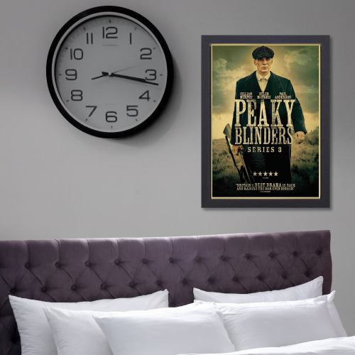 Peaky Blinders Movie Poster Frame Movies Series Framed Posters Hollywood Film Art Canvas Painting Artwork Photo Frames For Wall Decor Living Room Bedroom  Study Room Restraunt Cafe Office & Home Decoration
