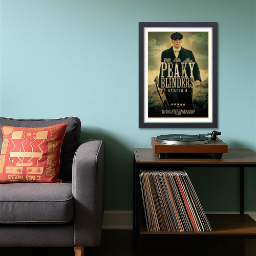 Peaky Blinders Movie Poster Frame Movies Series Framed Posters Hollywood Film Art Canvas Painting Artwork Photo Frames For Wall Decor Living Room Bedroom  Study Room Restraunt Cafe Office & Home Decoration