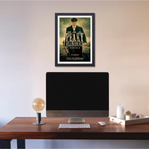 Peaky Blinders Movie Poster Frame Movies Series Framed Posters Hollywood Film Art Canvas Painting Artwork Photo Frames For Wall Decor Living Room Bedroom  Study Room Restraunt Cafe Office & Home Decoration