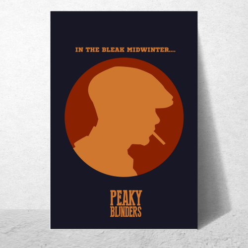 Peaky Blinders Movie Poster Frame Film Series Framed Posters Hollywood Movies Canvas Painting Artwork Photo Frames For Wall Decor Living Room Bedroom  Study Room Restraunt Cafe Office & Home Decoration