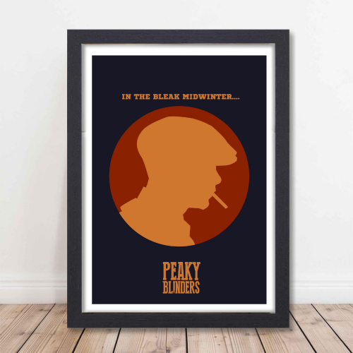 Peaky Blinders Movie Poster Frame Film Series Framed Posters Hollywood Movies Canvas Painting Artwork Photo Frames For Wall Decor Living Room Bedroom  Study Room Restraunt Cafe Office & Home Decoration