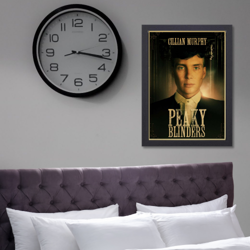 Peaky Blinders Movie Poster Frame Movies Series Framed Posters Hollywood Films Art Canvas Painting Artwork Photo Frames For Wall Decor Living Room Bedroom  Study Room Restraunt Cafe Office & Home Decoration