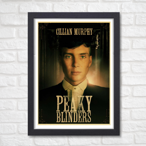 Peaky Blinders Movie Poster Frame Movies Series Framed Posters Hollywood Films Art Canvas Painting Artwork Photo Frames For Wall Decor Living Room Bedroom  Study Room Restraunt Cafe Office & Home Decoration