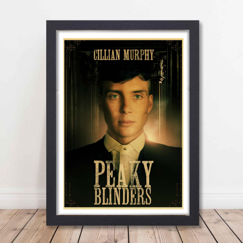 Peaky Blinders Movie Poster Frame Movies Series Framed Posters Hollywood Films Art Canvas Painting Artwork Photo Frames For Wall Decor Living Room Bedroom  Study Room Restraunt Cafe Office & Home Decoration