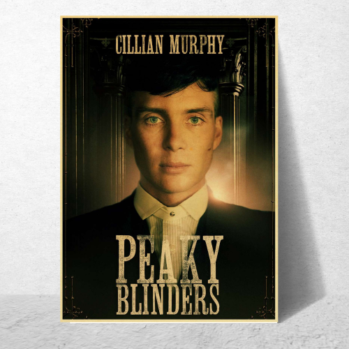 Peaky Blinders Movie Poster Frame Movies Series Framed Posters Hollywood Films Art Canvas Painting Artwork Photo Frames For Wall Decor Living Room Bedroom  Study Room Restraunt Cafe Office & Home Decoration