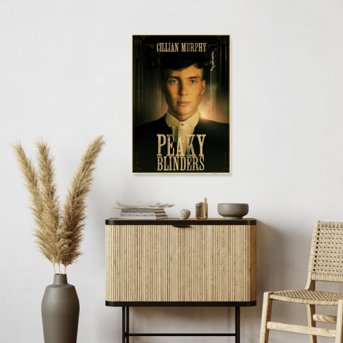 Peaky Blinders Movie Poster Frame Movies Series Framed Posters Hollywood Films Art Canvas Painting Artwork Photo Frames For Wall Decor Living Room Bedroom  Study Room Restraunt Cafe Office & Home Decoration