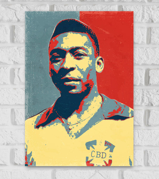 Pelé Brazil Footballer Artwork