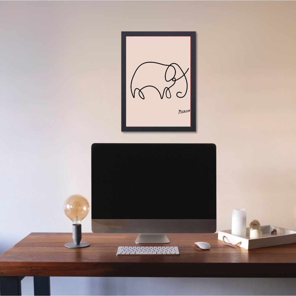 Vangogh Picasso Matisse Wall Art Paintings Frame for Home Decoration, pablo picasso photo frame Living Room, Bedroom, Kitchen, and Office Wall Decoration Classic Aethetic, Picasso Line Wall Art