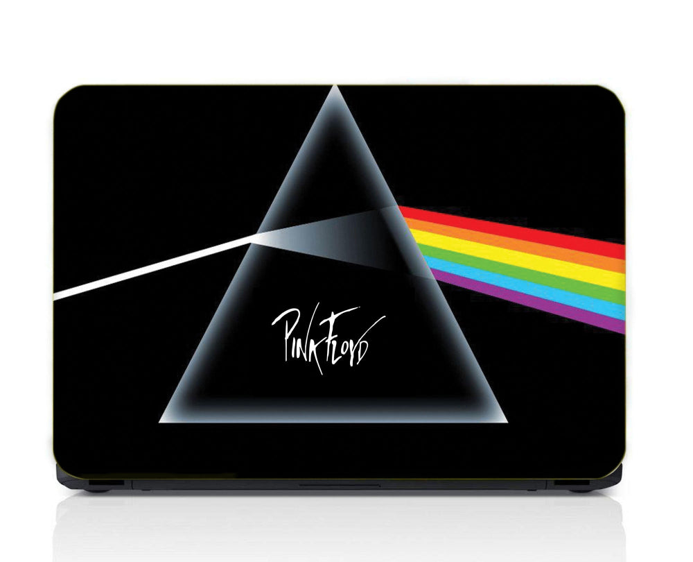 Pink Floyd Rock band Black Color Music Band Singing Logo Matte Finish Waterproof Laptopskin