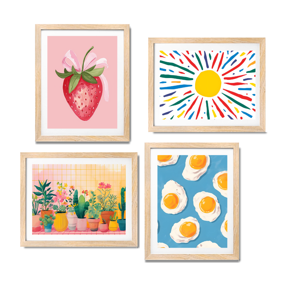 Boho Art Flower Paintings frame Posters Wall art, framed art prints, home decor, office decor classic art decor, artistic wall decor, interior decoration, ready to hang art, canvas wall art, Wall art, framed art prints, home decor, office decor, living room wall art