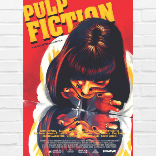 Pulp Fiction Movie Poster Frame Crime Thriller Film Framed Posters Hollywood Movies Artwork Canvas Painting Photo Frames for Wall Decor Home Decoration Living Room Bedroom Office Restraunt & Cafe, pulp fiction movie Poster, pulp fiction movie Poster high resolution, pulp fiction movie poster framed, pulp fiction movie poster 27x40, pulp fiction movie poster hd, pulp fiction movie poster font, pulp fiction movie poster 4k, pulp fiction movie poster for sale, pulp fiction poster, pulp fiction poster 4k