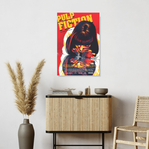 Pulp Fiction Movie Poster Frame Crime Thriller Film Framed Posters Hollywood Movies Artwork Canvas Painting Photo Frames for Wall Decor Home Decoration Living Room Bedroom Office Restraunt & Cafe, pulp fiction movie Poster, pulp fiction movie Poster high resolution, pulp fiction movie poster framed, pulp fiction movie poster 27x40, pulp fiction movie poster hd, pulp fiction movie poster font, pulp fiction movie poster 4k, pulp fiction movie poster for sale, pulp fiction poster, pulp fiction poster 4k