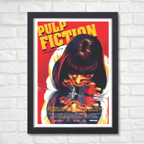 Pulp Fiction Movie Poster Frame Crime Thriller Film Framed Posters Hollywood Movies Artwork Canvas Painting Photo Frames for Wall Decor Home Decoration Living Room Bedroom Office Restraunt & Cafe, pulp fiction movie Poster, pulp fiction movie Poster high resolution, pulp fiction movie poster framed, pulp fiction movie poster 27x40, pulp fiction movie poster hd, pulp fiction movie poster font, pulp fiction movie poster 4k, pulp fiction movie poster for sale, pulp fiction poster, pulp fiction poster 4k
