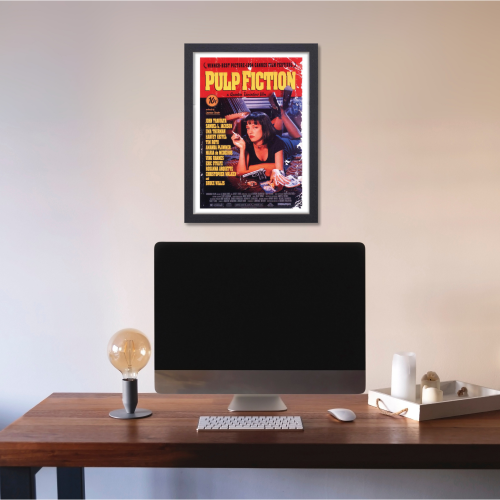 Pulp Fiction Movie Poster Frame Crime Thriller Film Framed Posters Hollywood Movies Art work Canvas Painting Photo Frames for Wall Decor Living Room Bedroom  Study Room Restraunt Cafe Office & Home Decoration, Pulp Fiction poster, Pulp Fiction poster hd, Pulp Fiction poster 4k, Pulp Fiction poster girl, Pulp Fiction poster download, Pulp Fiction poster framed, Pulp Fiction poster 4k download, Pulp Fiction poster original, Pulp Fiction poster font, Pulp Fiction poster guns, Pulp Fiction movie poster