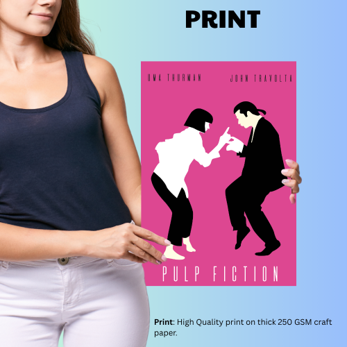 Pulp Fiction Movie Poster Frame Crime Thriller Film Framed Posters Hollywood Movies Artwork Canvas Painting Photo Frames for Wall Decor Home Decoration Living Room Bedroom Office Restraunt & Cafe, pulp fiction movie Poster, pulp fiction movie Poster high resolution, pulp fiction movie poster framed, pulp fiction movie poster 27x40, pulp fiction movie poster hd, pulp fiction movie poster font, pulp fiction movie poster 4k, pulp fiction movie poster for sale, pulp fiction poster, pulp fiction poster 4k