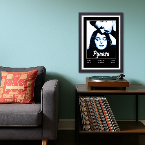 Pyaasa Classic Movie Poster Frame Bollywood Movies Framed Posters Old 90s Romance Canvas Painting Artwork Photo Frames For Wall Decor Restraunt Cafe Bedroom Living Room Decoration Home Office wall Poster Gift, pyaasa movie posters, pyaasa movie posters hd, pyaasa movie posters image, pyaasa movie posters free, pyaasa movie posters full, pyaasa movie posters wallpaper, pyaasa movie posters design, pyaasa posters, pyaasa posters design, pyaasa posters images, pyaasa posters for wallS, pyaasa posters for wall 