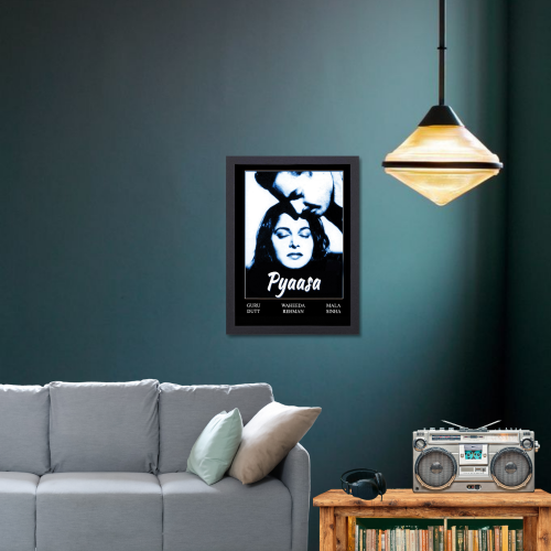 Pyaasa Classic Movie Poster Frame Bollywood Movies Framed Posters Old 90s Romance Canvas Painting Artwork Photo Frames For Wall Decor Restraunt Cafe Bedroom Living Room Decoration Home Office wall Poster Gift, pyaasa movie posters, pyaasa movie posters hd, pyaasa movie posters image, pyaasa movie posters free, pyaasa movie posters full, pyaasa movie posters wallpaper, pyaasa movie posters design, pyaasa posters, pyaasa posters design, pyaasa posters images, pyaasa posters for wallS, pyaasa posters for wall 