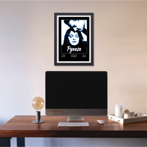 Pyaasa Classic Movie Poster Frame Bollywood Movies Framed Posters Old 90s Romance Canvas Painting Artwork Photo Frames For Wall Decor Restraunt Cafe Bedroom Living Room Decoration Home Office wall Poster Gift, pyaasa movie posters, pyaasa movie posters hd, pyaasa movie posters image, pyaasa movie posters free, pyaasa movie posters full, pyaasa movie posters wallpaper, pyaasa movie posters design, pyaasa posters, pyaasa posters design, pyaasa posters images, pyaasa posters for wallS, pyaasa posters for wall 