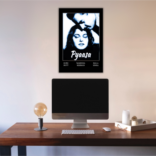 Pyaasa Classic Movie Poster Frame Bollywood Movies Framed Posters Old 90s Romance Canvas Painting Artwork Photo Frames For Wall Decor Restraunt Cafe Bedroom Living Room Decoration Home Office wall Poster Gift, pyaasa movie posters, pyaasa movie posters hd, pyaasa movie posters image, pyaasa movie posters free, pyaasa movie posters full, pyaasa movie posters wallpaper, pyaasa movie posters design, pyaasa posters, pyaasa posters design, pyaasa posters images, pyaasa posters for wallS, pyaasa posters for wall 