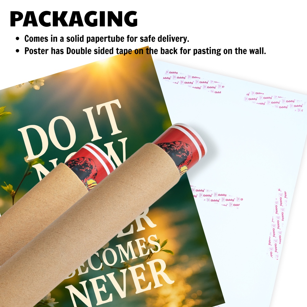Motivational Quotes Poster Motivation Quote Paintings Posters Inspiring Lines Painting Stickers for Students & Study Room Library decoration Living room bedroom kitchen Dining hall & office wall decor (with framme or without frame)