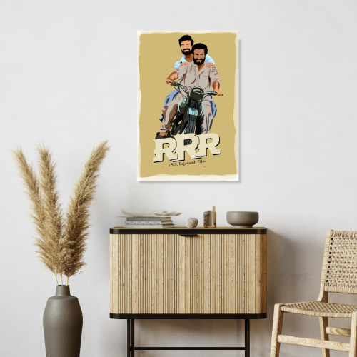 RRR Movie Poster Frame Ram charan JR NTR Framed Posters Indian Cinema Bollywood Canvas Paintings Artwork Photo Frames for Wall Decor Bedroom Dining Hall Kitchen Restraunt cafe & Office walls decoration, RRR movie poster, RRR poster 4k, RRR movie poster hd, RRR movie poster prompt, RRR movie poster framed, RRR movie framed poster, RRR movie frames, RRR movie poster background, RRR movie poster sale, RRR movie poster ram charan, RRR movie poster imgaes, RRR movie poster png