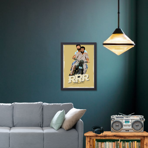 RRR Movie Poster Frame Ram charan JR NTR Framed Posters Indian Cinema Bollywood Canvas Paintings Artwork Photo Frames for Wall Decor Bedroom Dining Hall Kitchen Restraunt cafe & Office walls decoration, RRR movie poster, RRR poster 4k, RRR movie poster hd, RRR movie poster prompt, RRR movie poster framed, RRR movie framed poster, RRR movie frames, RRR movie poster background, RRR movie poster sale, RRR movie poster ram charan, RRR movie poster imgaes, RRR movie poster png