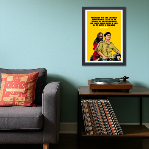 Bollywood Movie Raanjhana Poster Frame Dhanush Movies Framed Posters Dialouges Quotes Artwork Canvas Painting Photo Frames For Wall Decor Bedroom Living Room Decoration Home Office Restraunt Cafe, raanjhanaa movie poster, raanjhanaa movie poster hd, raanjhanaa movie picture, raanjhanaa movie photo, raanjhanaa movie pics, raanjhanaa movie dialogues poster design, raanjhanaa movie dialogues posters, raanjhanaa movie quotes poster image, raanjhanaa movie quotes posters, dhanush movie poster, dhanush new movie 