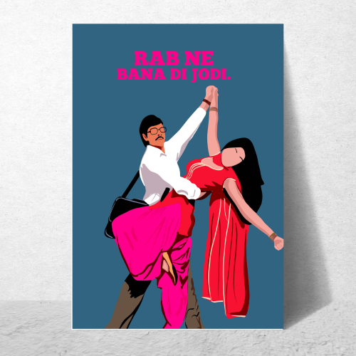 Rab Ne Bana Di Jodi Shah Rukh Khan Frame Bollywood Movie Dialogues Quote Framed Posters Movie Artwork Canvas Paintings Photo Frames For Wall Decor Bedroom Living Room Decoration Home Office Restraunt Cafe, rab ne bana di jodi poster, rab ne bana di jodi poster hd, rab ne bana di jodi movie poster, rab ne bana di jodi movie poster hd, rab ne bana di jodi movie wall poster, rab ne bana di jodi movie wall poster hd, rab ne bana di jodi movie wall frames, rab ne bana di jodi movie wall frame design