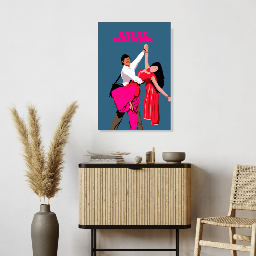 Rab Ne Bana Di Jodi Shah Rukh Khan Frame Bollywood Movie Dialogues Quote Framed Posters Movie Artwork Canvas Paintings Photo Frames For Wall Decor Bedroom Living Room Decoration Home Office Restraunt Cafe, rab ne bana di jodi poster, rab ne bana di jodi poster hd, rab ne bana di jodi movie poster, rab ne bana di jodi movie poster hd, rab ne bana di jodi movie wall poster, rab ne bana di jodi movie wall poster hd, rab ne bana di jodi movie wall frames, rab ne bana di jodi movie wall frame design