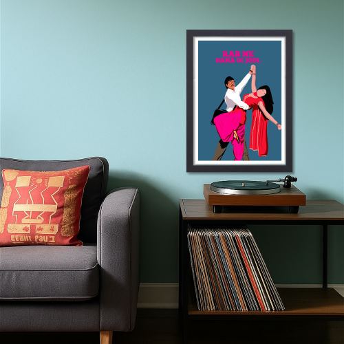 Rab Ne Bana Di Jodi Shah Rukh Khan Frame Bollywood Movie Dialogues Quote Framed Posters Movie Artwork Canvas Paintings Photo Frames For Wall Decor Bedroom Living Room Decoration Home Office Restraunt Cafe, rab ne bana di jodi poster, rab ne bana di jodi poster hd, rab ne bana di jodi movie poster, rab ne bana di jodi movie poster hd, rab ne bana di jodi movie wall poster, rab ne bana di jodi movie wall poster hd, rab ne bana di jodi movie wall frames, rab ne bana di jodi movie wall frame design