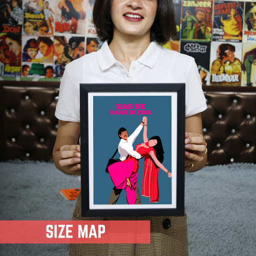 Rab Ne Bana Di Jodi Shah Rukh Khan Frame Bollywood Movie Dialogues Quote Framed Posters Movie Artwork Canvas Paintings Photo Frames For Wall Decor Bedroom Living Room Decoration Home Office Restraunt Cafe, rab ne bana di jodi poster, rab ne bana di jodi poster hd, rab ne bana di jodi movie poster, rab ne bana di jodi movie poster hd, rab ne bana di jodi movie wall poster, rab ne bana di jodi movie wall poster hd, rab ne bana di jodi movie wall frames, rab ne bana di jodi movie wall frame design