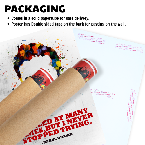 Rahul Dravid poster, motivational quote poster, Best Posters and decoratives for cricketers, Indian Cricket Player Poster, Cricketer Frame, Cricketers Frame, Cricketers Posters for wall, Cricketers Photo frame for wall Rahul Dravid quote print