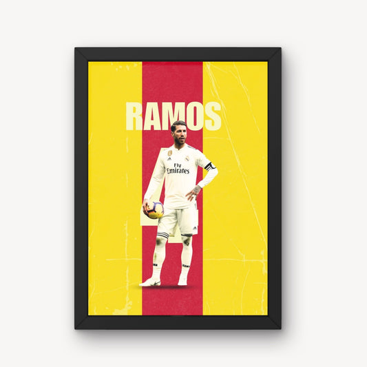 Sergio Ramos Football Player Art