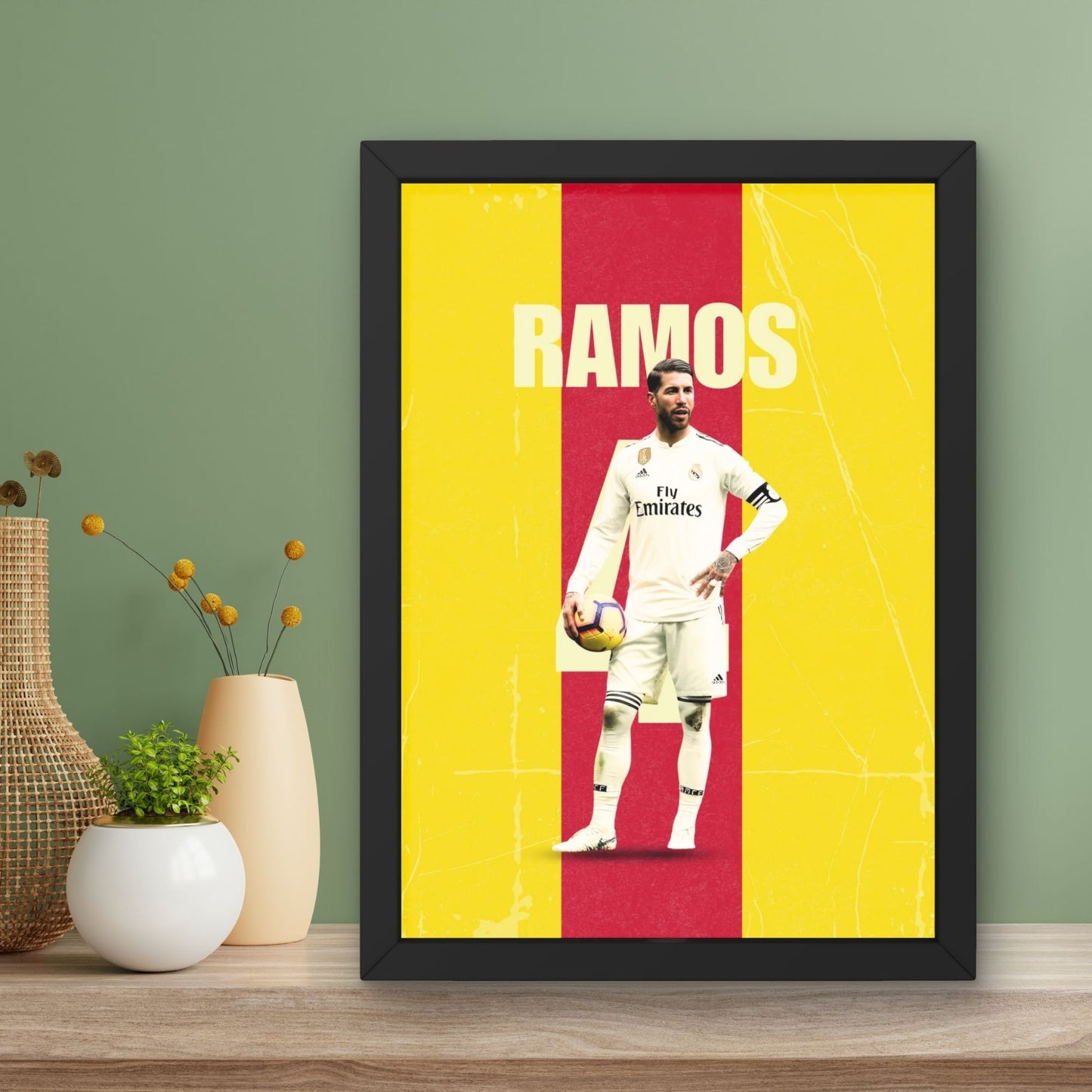 Sergio Ramos Football Player Art