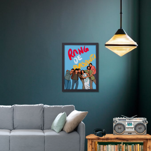 Rang De Basanti Movie Poster Frame Amir Khan Movies Framed Posters Bollywood Dialogues Artwork Canvas Paintigs Photo Frames For Wall Decor Restraunt cafe Bedroom Living Room Decoration Home Office, Rang de basanti poster, Rang de basanti movie poster hd, Rang de basanti poster hd, Rang de basanti minimulist poster, Rang de basanti wall poster, Rang de basanti wall poster hd, Rang de basanti wall poster cinema, Rang de basanti wall frames, Rang de basanti wall frame poster, Rang de basanti wall frame design