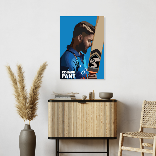 Cricketer Rishabh Pant Frame, Cricket Players Photo frame, Cricketers Framed Posters for wall decor, room decor, livingroom, Posters for Boys rooms, hostel Cricket fans T20 World Cup 2024 Indian Player Rishabh Pant Photo frame, Rishabh Pant Poster, Jaspreet Bumrah Poster, Cricketer Frame, Cricketers Frame, Cricketers Posters for wall, Cricketers Photo frame for wall Cricketers Photos, Cricketers Photo frames, Indian Cricketers Posters, Indian Cricketer Framed, Virat Kohli, King Kohli, Rohit Sharma 